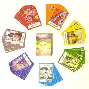 Chakra Wisdom Oracle Card Deck with Box by Tori Hartman (No GuideBook)